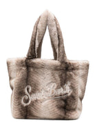 Borsa Vanity Soft Fur MC2 St. Barth beige in pelliccia sintetica VANI033 00220M MC2 ST. BARTH KIDS 