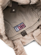 Borsa Vanity Soft Fur MC2 St. Barth beige in pelliccia sintetica VANI033 00220M MC2 ST. BARTH KIDS 