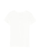 T-shirt per bambina Michael Kors bianca con logo sul davanti R30603 117 MICHAEL KORS KIDS 