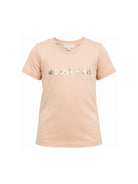 T-shirt per bambina Michael Kors rosa con logo sul davanti R30603 215 MICHAEL KORS KIDS 