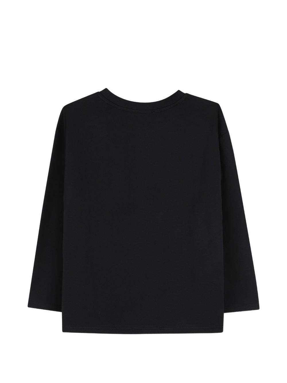 T-shirt per bambina Michael Kors Kids nera con stampa grafica R30684 09B MICHAEL KORS KIDS 