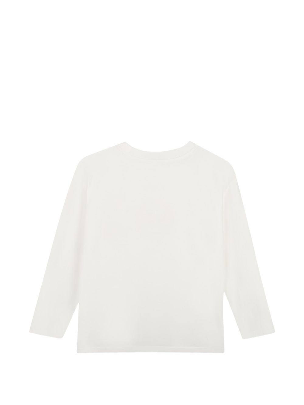 T-shirt per bambina Michael Kors Kids bianca con stampa logo R30691 117 MICHAEL KORS KIDS 