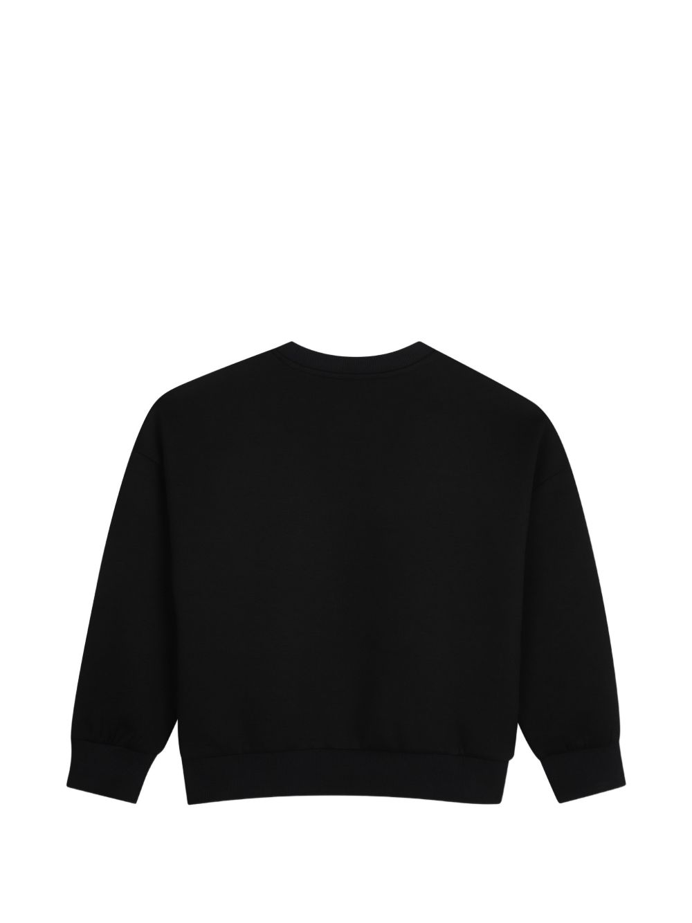 Felpa per bambina Michael Kors Kids nera con applicazione R30710 09B MICHAEL KORS KIDS 