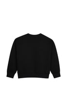 Felpa per bambina Michael Kors Kids nera con applicazione R30710 09B MICHAEL KORS KIDS 