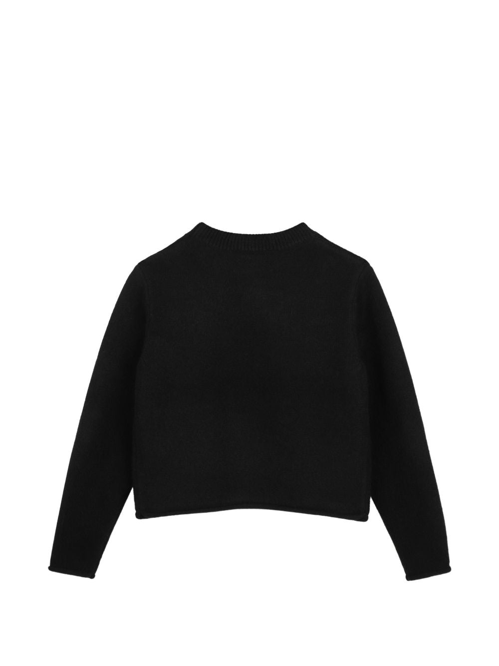 Maglione per bambina Michael Kors Kids nera con logo sul davanti R30718 09B MICHAEL KORS KIDS 