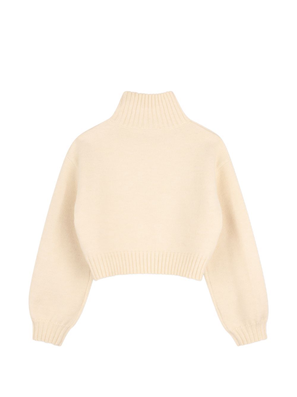 Maglione per bambina Michael Kors Kids beige con collo alto R30720 247 MICHAEL KORS KIDS 