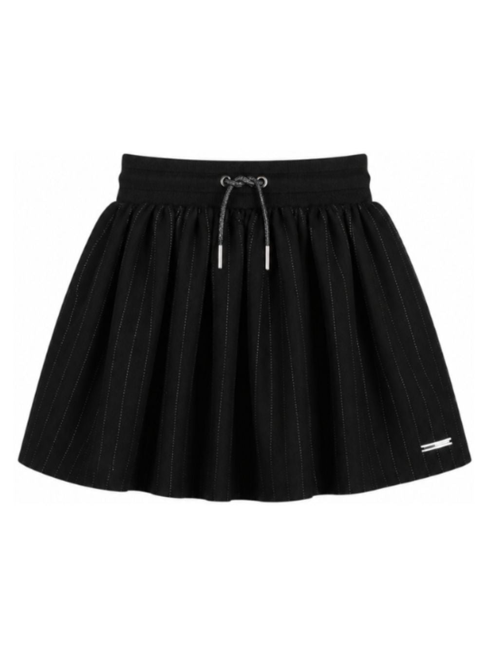 Gonna gessata per bambina Michael Kors Kids nera con coulisse R30724 09B MICHAEL KORS KIDS 