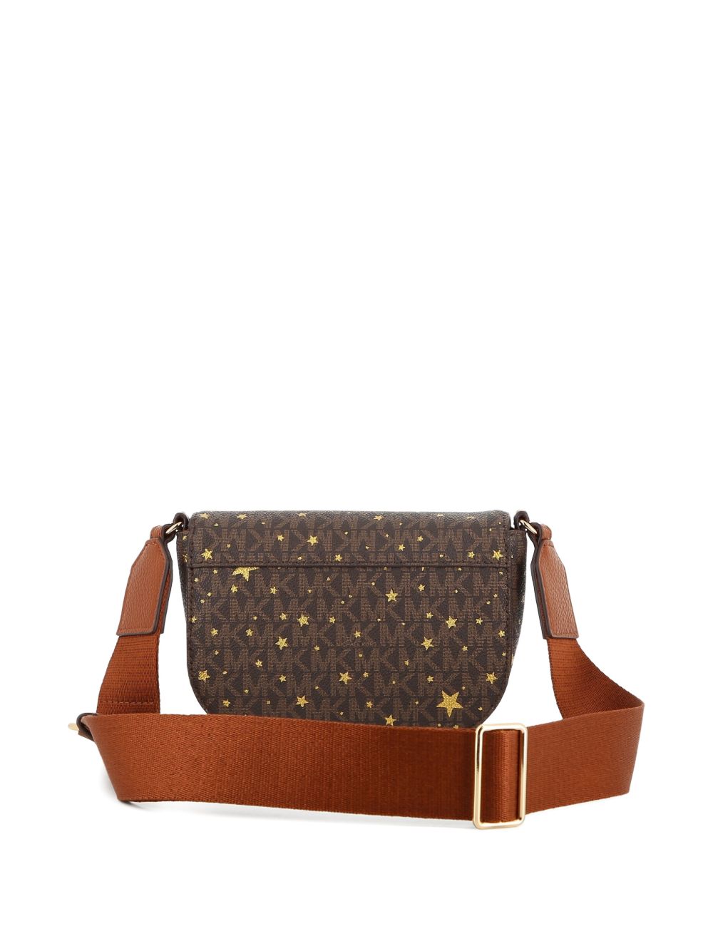 Borsa a spalla per bambina Michael Kors Kids marrone con stampa monogramma R30812 340 MICHAEL KORS KIDS 