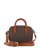 Borsa a mano per bambina Michael Kors Kids marrone con stampa monogramma all-over R30817 340 MICHAEL KORS KIDS 