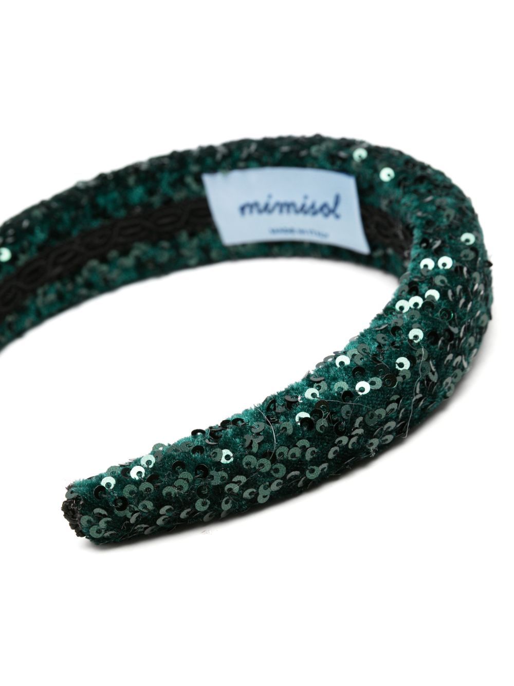 Cerchietto per bambina Mimisol Kids verde con paillettes MAFR173TS1140 GRN MIMISOL KIDS 