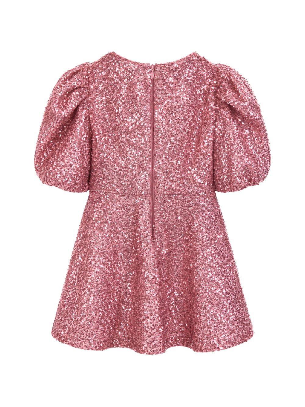 Abito per bambina Mimisol Kids rosa con decorazione con paillettes MFAB812TS1140 PNK MIMISOL KIDS 