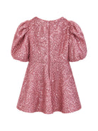 Abito per bambina Mimisol Kids rosa con decorazione con paillettes MFAB812TS1140 PNK MIMISOL KIDS 