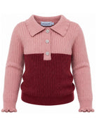 Maglione intrecciato per bambina Mimisol Kids multicolor con decorazione MFMA063KK0000 BRP MIMISOL KIDS 