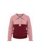 Maglione intrecciato per bambina Mimisol Kids multicolor con decorazione MFMA063KK0000 BRP MIMISOL KIDS 