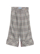 Pantaloni a quadri per bambina Mimisol Kids multicolor con paillettes MFPA176V1TS1134 MLT MIMISOL KIDS 