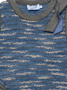 Top a righe per bambina Mimisol Kids blu smanicato MFTP106TS1142 LTB MIMISOL KIDS 