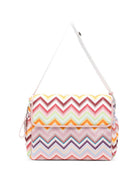 Borsa fasciatoio Missoni Kids multicolore con motivo a stampa a zigzag MZ0048 N0443 999 MISSONI KIDS 