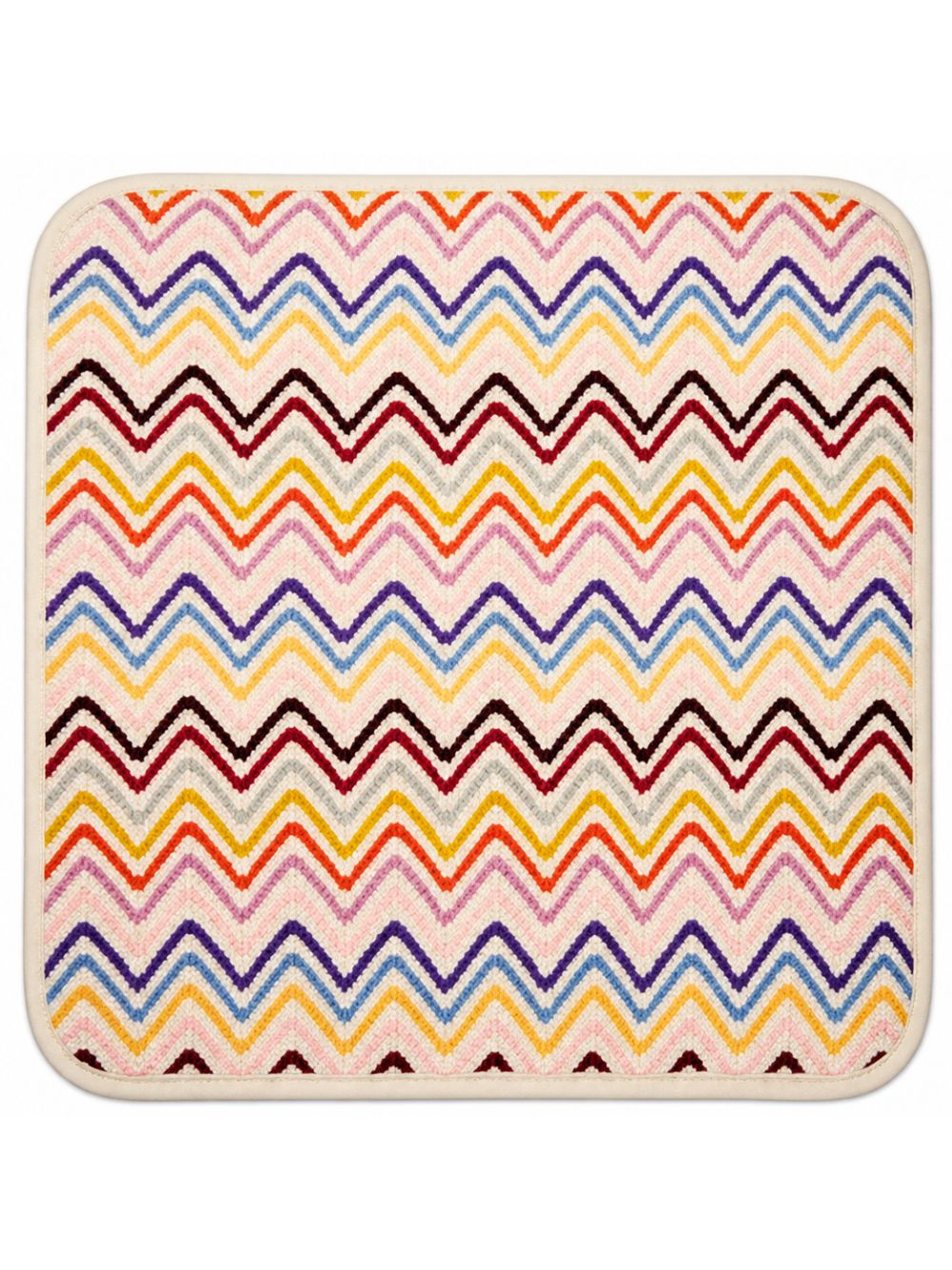 Coperta per neonati Missoni Kids multicolore con motivo a chevron MZ0050 X0224 105MC MISSONI KIDS 