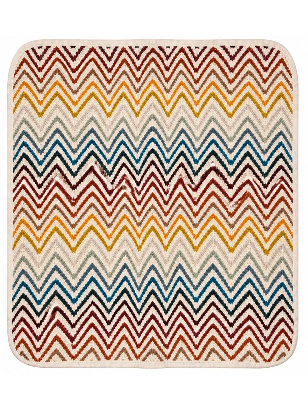 Coperta per neonati Missoni Kids multicolore con motivo a zig-zag MZ0330 X0224 105MC MISSONI KIDS 