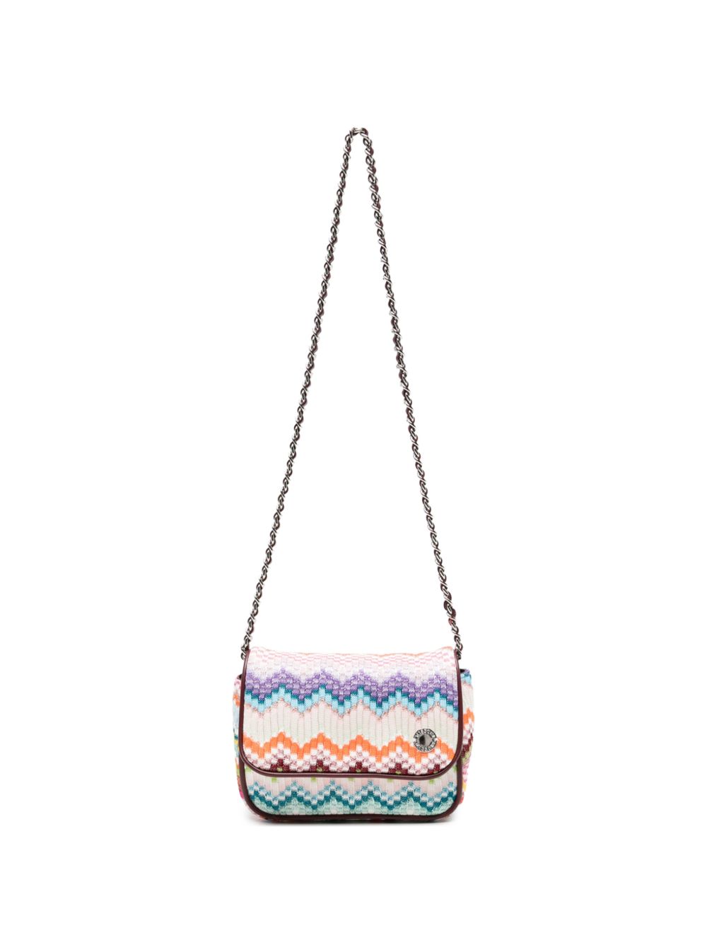 Borsa per bambina Missoni Kids multicolor con logo MZ0A48 Q0114 999 MISSONI KIDS 