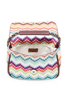Borsa per bambina Missoni Kids multicolor con logo MZ0A48 Q0114 999 MISSONI KIDS 