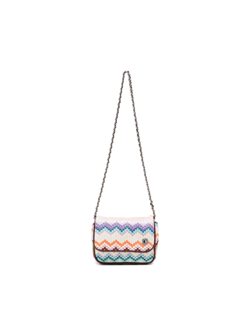 Borsa per bambina Missoni Kids multicolor con logo MZ0A48 Q0114 999 MISSONI KIDS 
