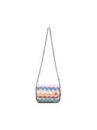 Borsa per bambina Missoni Kids multicolor con logo MZ0A48 Q0114 999 MISSONI KIDS 