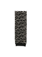 Sciarpa per bambini Missoni Kids nera con motivo a zigzag MZ0B13 W0028 930BG MISSONI KIDS 