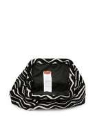 Borsa per bambina Missoni Kids nera con stampa zigzag MZ0B28 W0028 930BG MISSONI KIDS 