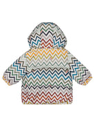 Giubbino per neonati Missoni Kids multicolore con motivo a chevron MZ2307 N0442 960MC MISSONI KIDS 