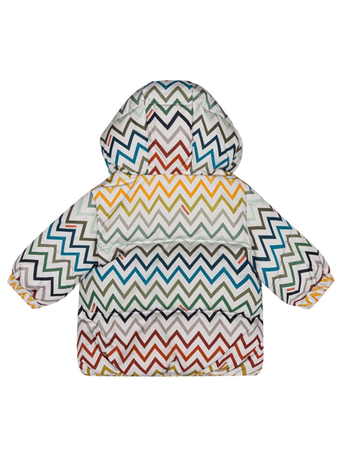 Giubbino per neonati Missoni Kids multicolore con motivo a chevron MZ2307 N0442 960MC MISSONI KIDS 