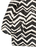Giubbino per bambina Missoni Kids bianco e nero con motivo a zig-zag MZ2A10 N0446 930BG MISSONI KIDS 