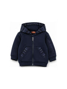 Felpa per neonato Missoni Kids blu con decorazione a zig-zag MZ4330 Z3183 617 MISSONI KIDS 