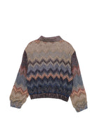 Maglione per bambino Missoni Kids mmulticolore con chiusura a bottoni MZ5A30 Q0121 620MC MISSONI KIDS 