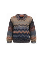 Maglione per bambino Missoni Kids mmulticolore con chiusura a bottoni MZ5A30 Q0121 620MC MISSONI KIDS 