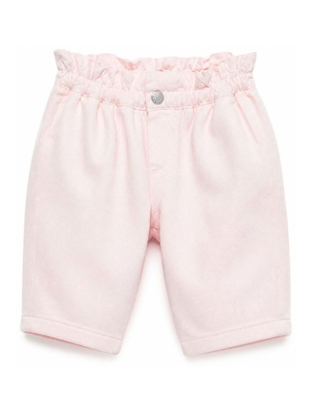 Pantaloni per neonata Missoni Kids rosa con ricamo a zigzag MZ6030 Z3702 52E MISSONI KIDS 