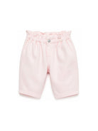 Pantaloni per neonata Missoni Kids rosa con ricamo a zigzag MZ6030 Z3702 52E MISSONI KIDS 