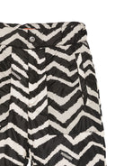 Pantaloni zebrati per bambina Missoni Kids multicolor con motivo zig-zag MZ6A70 N0446 930BG MISSONI KIDS 