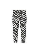 Leggings per bambina Missoni Kids nero con stampa a zigzag MZ6B30 Z4154 930BG MISSONI KIDS 