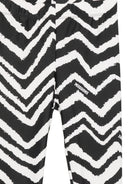 Leggings per bambina Missoni Kids nero con stampa a zigzag MZ6B30 Z4154 930BG MISSONI KIDS 