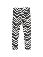 Leggings per bambina Missoni Kids nero con stampa a zigzag MZ6B30 Z4154 930BG MISSONI KIDS 