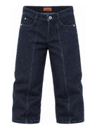 Jeans per bambina Missoni Kids blu con ricamo a zigzag sul retro e ricamo logo sul retro MZ6B70 D0004 621 MISSONI KIDS 