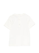 T-shirt per neonati Missoni Kids bianca con stampa zigzag MZ8001 Z3672 102 MISSONI KIDS 