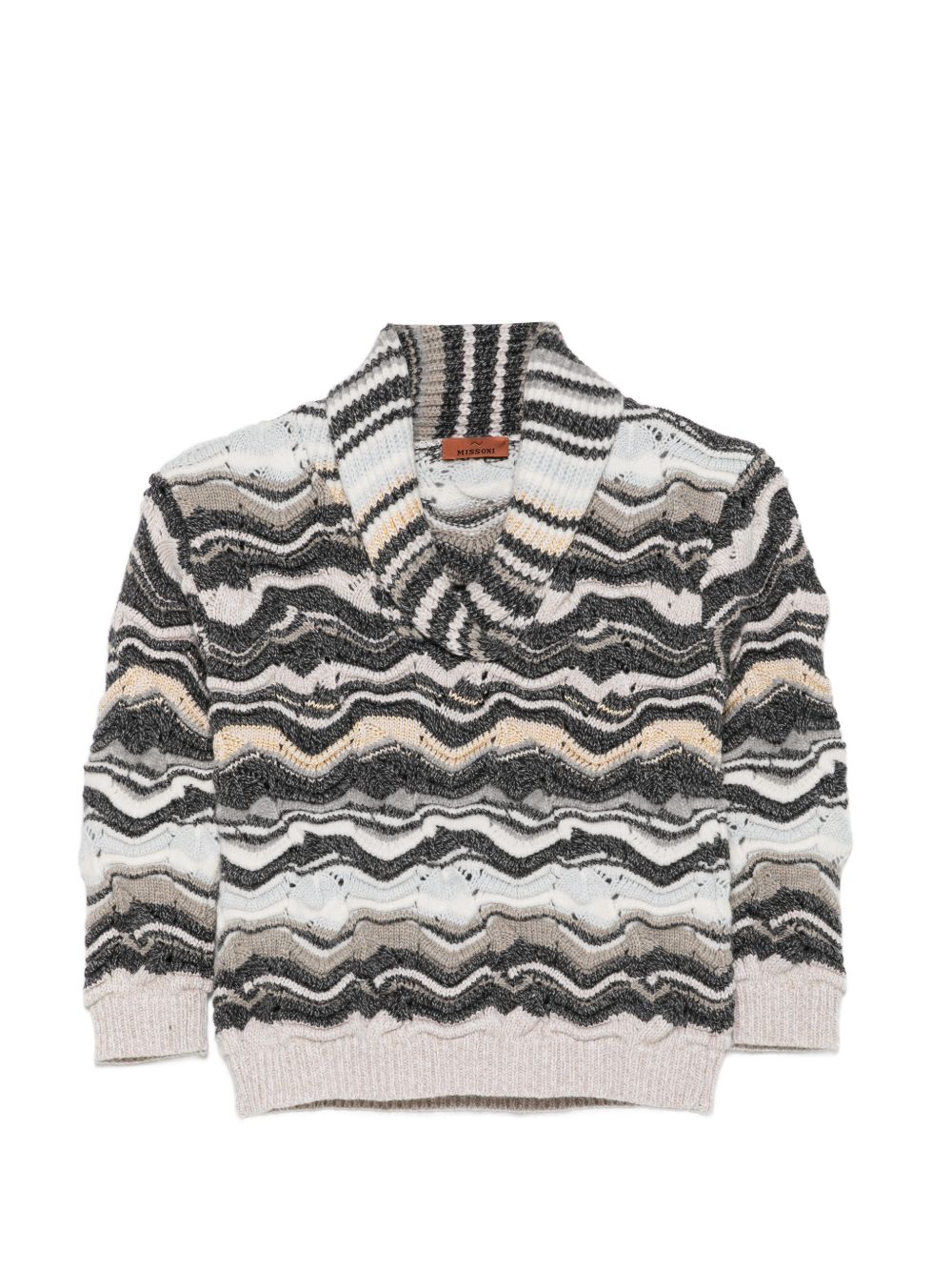 Maglione per bambini Missoni Kids multicolor con lavorazione a maglia MZ9A00 W0209 807MC MISSONI KIDS 