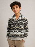 Maglione per bambini Missoni Kids multicolor con lavorazione a maglia MZ9A00 W0209 807MC MISSONI KIDS 