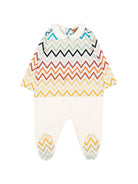 Completo per neonato Missoni Kids multicolor con pettorina con abbottonatura automatica MZB320 Z4094 960MC MISSONI KIDS 
