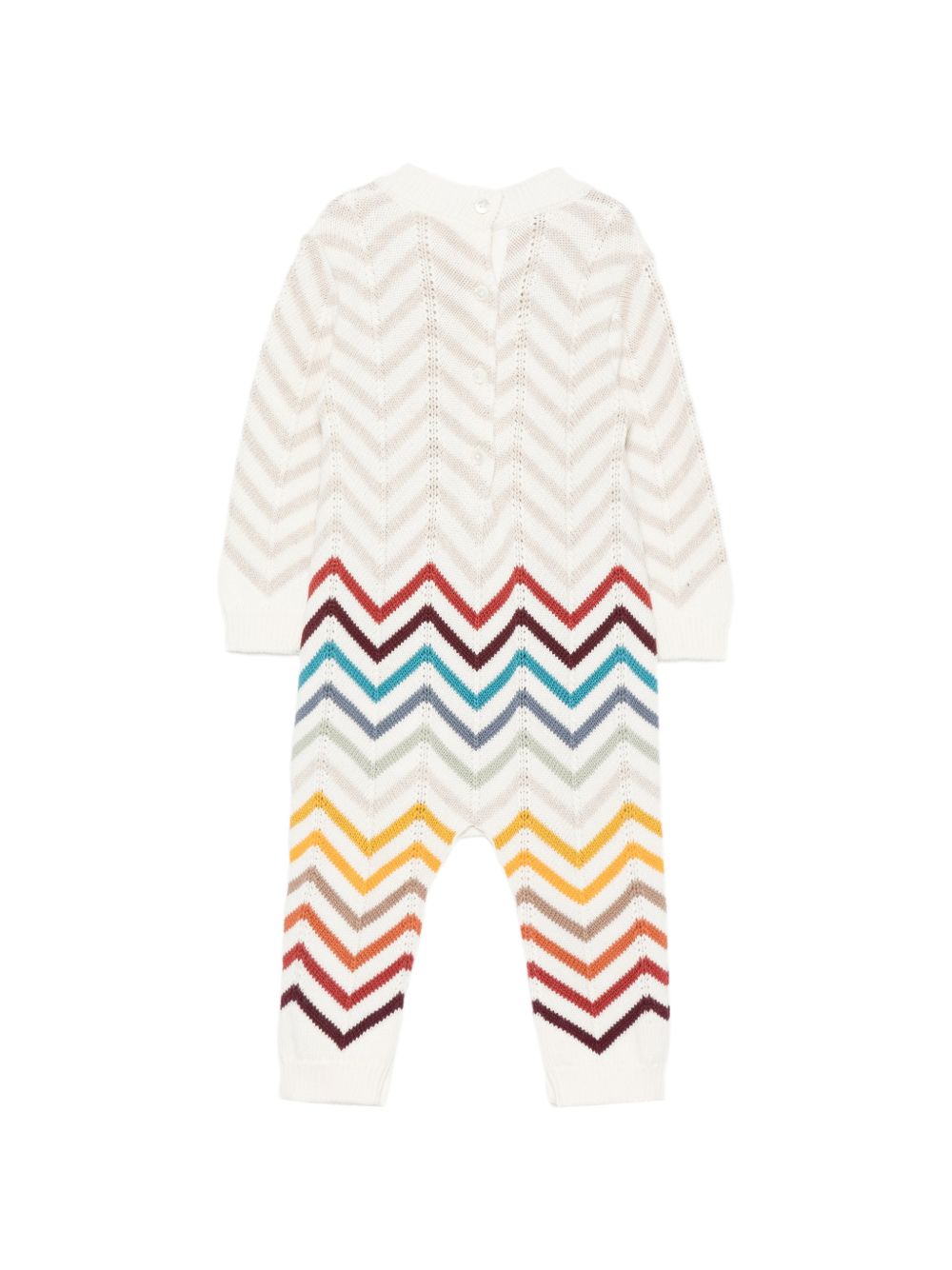 Completo per neonato Missoni Kids multicolor motivo a zigzag MZB350 X0224 105MC MISSONI KIDS 