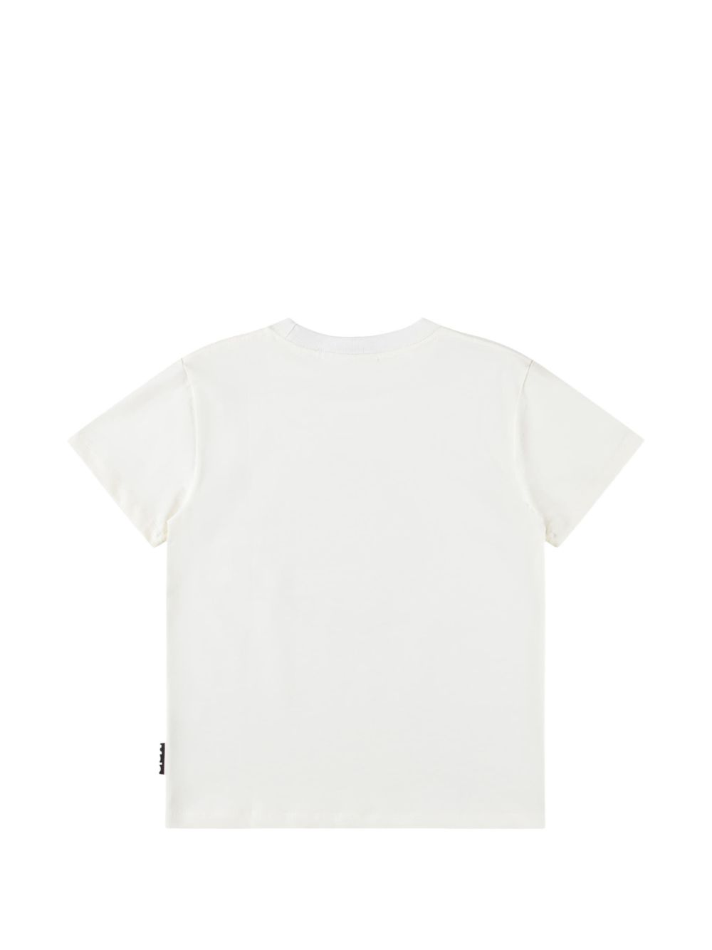 T-shirt per bambino Molo Kids bianca con stampa grafica pallone sul davanti 1W26A212 5999 MOLO KIDS 