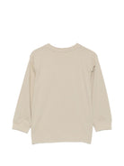 T-shirt per bambino Molo beige con stampa grafica 1W26A405 9954 MOLO KIDS 