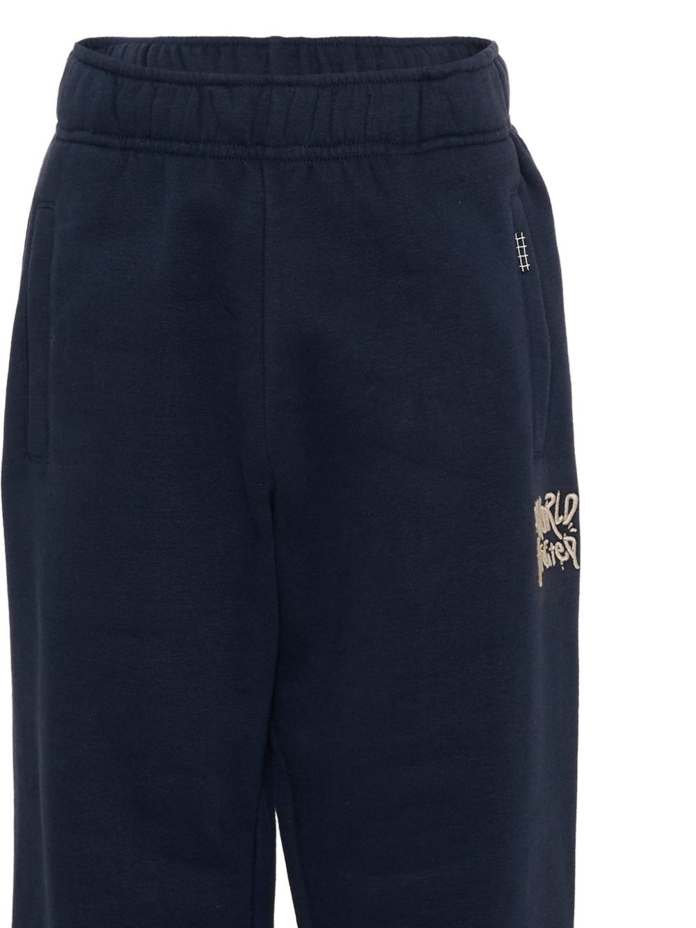 Pantaloni sportivi per bambino Molo Kids blu con logo laterale 1W26I201 2257 MOLO KIDS 